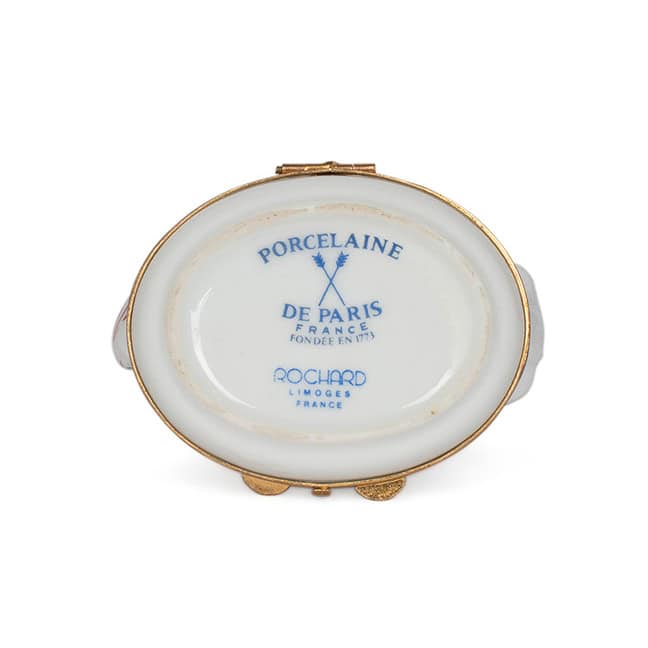 Limoges Horse Trinket Box - Image 11