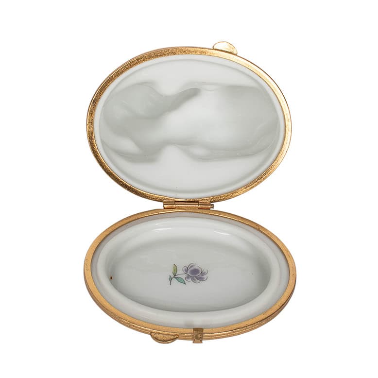 Limoges Horse Trinket Box - Image 8