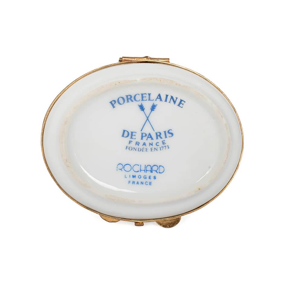 Limoges Horse Trinket Box