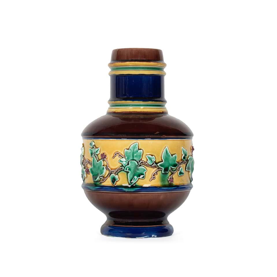 19th C. Majolica Jug with Ivy Garland - Image 3