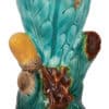 Rare Acorn & Oak Leaf Bud Vase Majolica - Image 7
