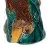 Rare Acorn & Oak Leaf Bud Vase Majolica