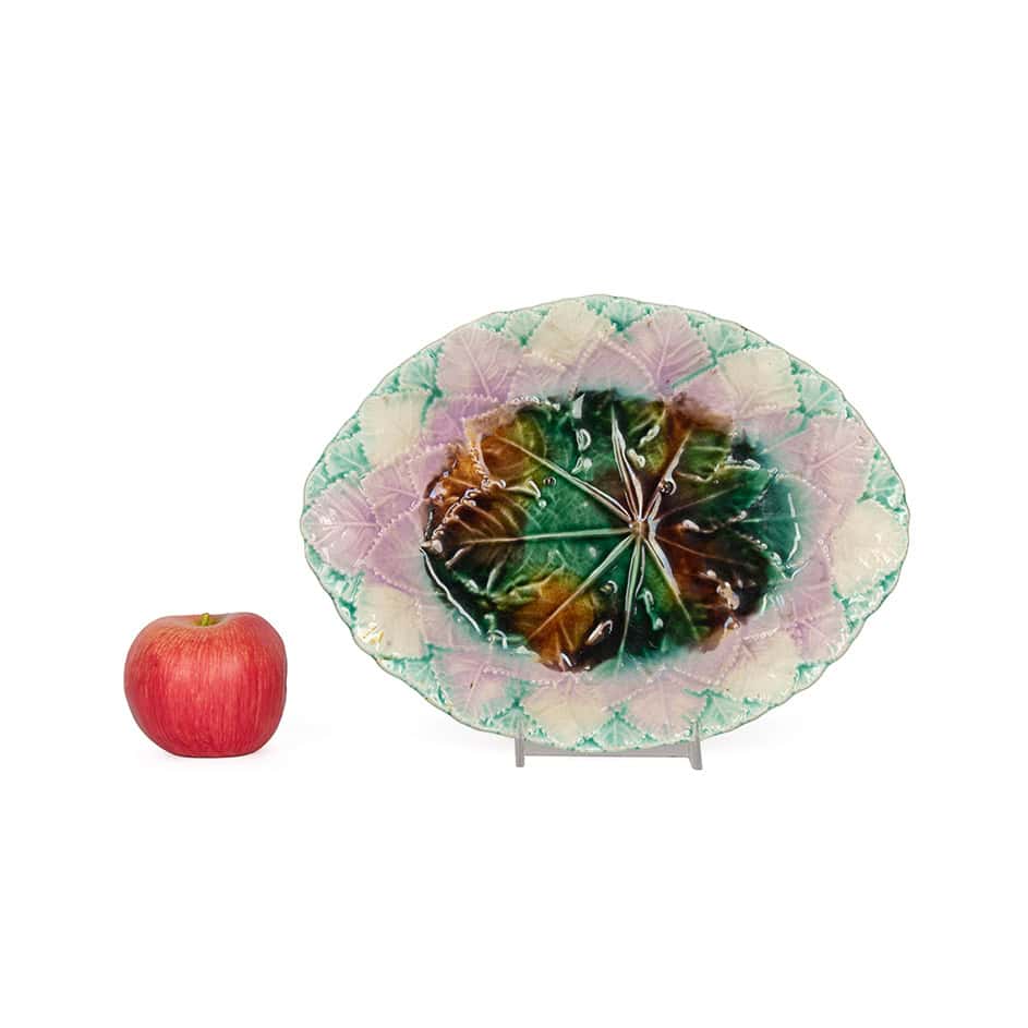 Adams & Bromley Majolica Platter - Circa 1880 - Image 2