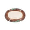 19th C. Majolica Basket with Majolica "Pink" Interior Glaze - Image 11