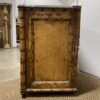 Primitive Maple Bamboo Cabinet with Marble Top, as found - Image 3