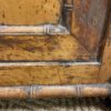 Primitive Maple Bamboo Cabinet with Marble Top, as found - Image 15