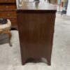 English Mahogany Two over Two Bowfront Chest - Image 3
