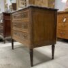 French Three Drawer Sauteuse- Louis XVI with Bronze Pulls, circa 1800-1820 - Image 4