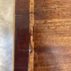 English Mahogany Inlaid Caddy Top Three Drawer Bowfront Chest - Image 13