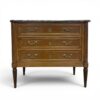 French Three Drawer Sauteuse- Louis XVI with Bronze Pulls, circa 1800-1820