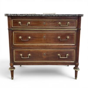 French Three Drawer Sauteuse- Louis XVI, circa 1800-1820