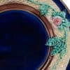 1870s Thomas Forester Wild Rose & Rope Majolica Plates (3 Available- Sold Separately) - Image 10