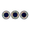 1870s Thomas Forester Wild Rose & Rope Majolica Plates (3 Available- Sold Separately) - Image 2