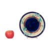 1870s Thomas Forester Wild Rose & Rope Majolica Plates (3 Available- Sold Separately) - Image 3