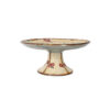 majolica cake stand