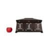 Large English Sarcophagus Tea Caddy - Image 2