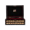 Anglo Indian Quill Box with Bone and Quills in Ebony - Image 7
