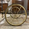 1950s Italian Brass and Steel Bar Cart - Image 12