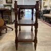 English Mahogany 3-Tier Etagere - Image 3