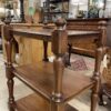 English Mahogany 3-Tier Etagere - Image 7