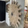 Large Italian Reproduction Wood Sunburst - Image 5