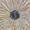 Large Italian Reproduction Wood Sunburst - Image 7