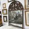 Antique Iron Mirror with Lions - Image 3
