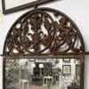Antique Iron Mirror with Lions - Image 5
