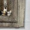 Louis XVI Mirror with Large Crest and Painted & Rubbed Finish - Image 7