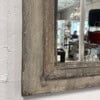 Louis XVI Mirror with Large Crest and Painted & Rubbed Finish - Image 8