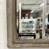 Louis XVI Mirror with Large Crest and Painted & Rubbed Finish - Image 9