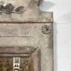Louis XVI Mirror with Large Crest and Painted & Rubbed Finish - Image 10