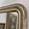 French Silver Leaf Louis Philippe Wall Mirror - Image 4