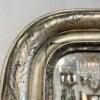 French Silver Leaf Louis Philippe Wall Mirror - Image 6