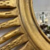 Faux Bois Style Gilt Wood Sunburst Mirror - Image 14